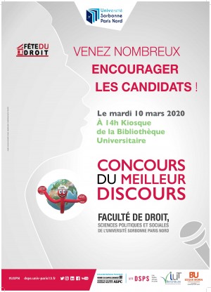 Paris XIII - Concours du meilleur discours